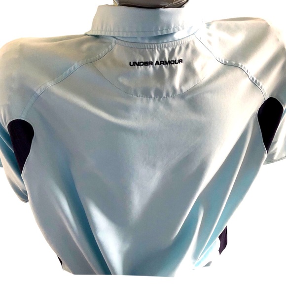 Under Armour two tone Blur Men’s golf polo size 2XL - Picture 2 of 4